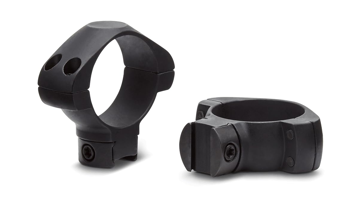 KONUS STEEL-AG 25,4 mm -MEDIUM Set di Anelli di Montaggio per Ottiche in Acciaio di Alta Qualità