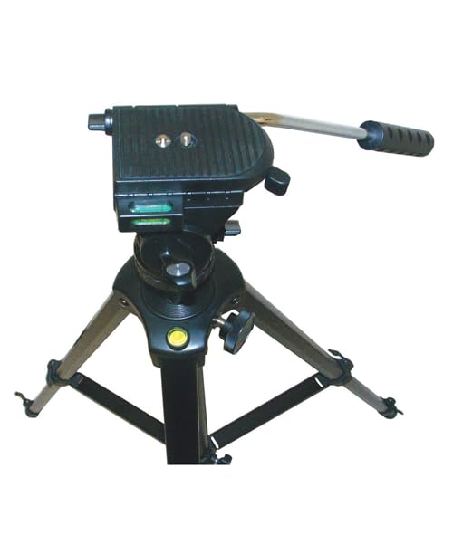 KONUS-3-POD 4 Treppiede Altezza Regolabile per Osservazione Paesaggi e Animali, da 70 cm a 182 cm, 2.3 kg Peso Riflettori, Colore Nero, Standard, 1954