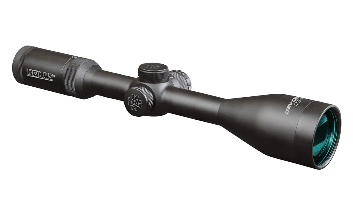 KONUS Konuspro Evo 3-12X50 Ottica da Caccia, Campo Visivo Ampio, Zoom 3-12X50