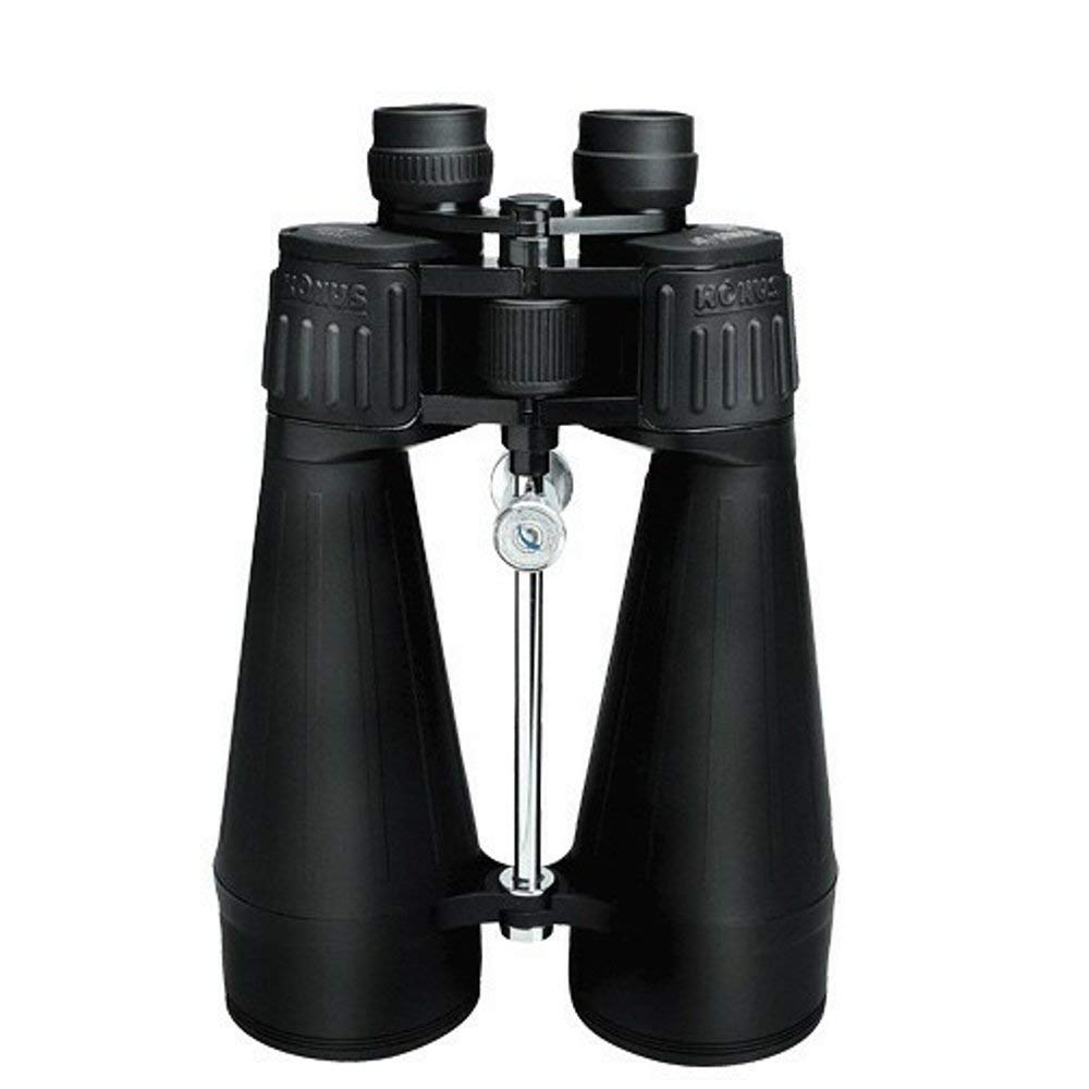 KONUS GIANT-80 20x80 Binocolo Gigante Multiuso con Rivestimento in Gomma Nero e Zoom 20x80
