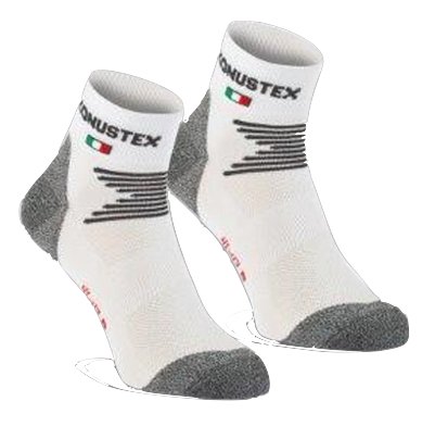 Calze sottile bianco polipropilene Konustex BIKE-RUN 12 paia - OnTheRoad.shop - KONUSTEX