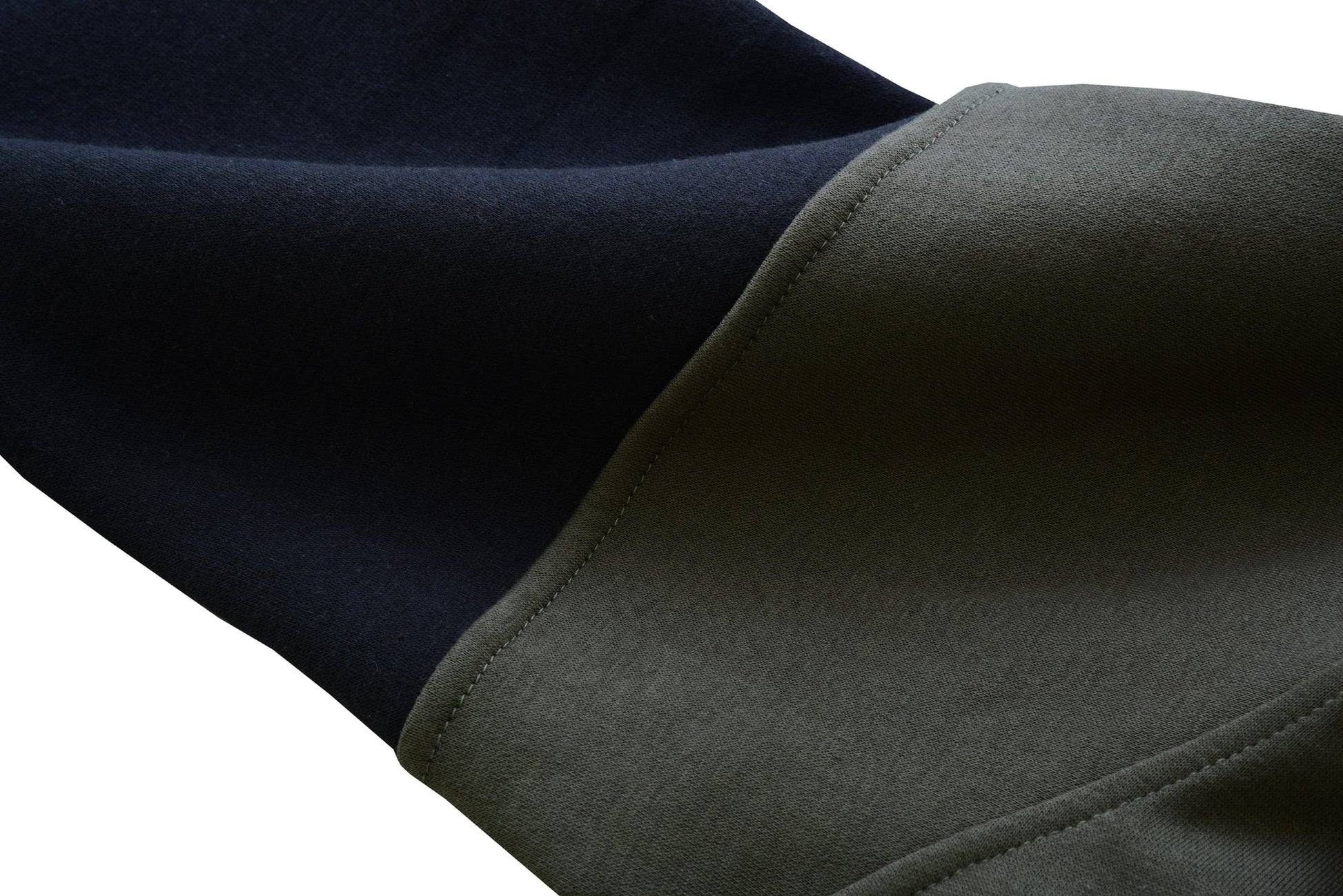 Felpa KONUSTEX LYSEO verde nera con cappuccio e rinforzi #357 - OnTheRoad.shop - KONUSTEX