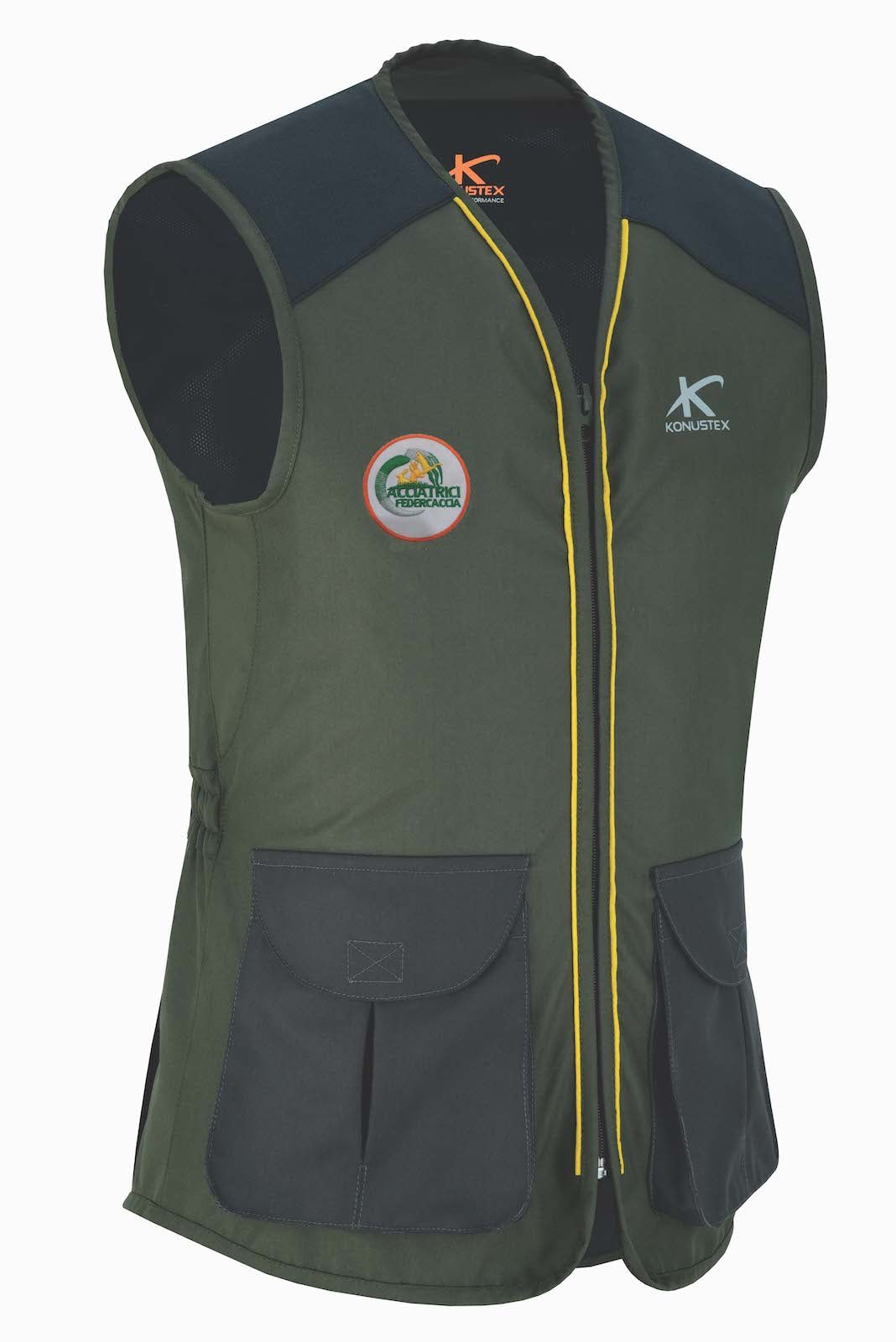 Gilet da caccia KONUSTEX NOTABLE donna verde #386 - OnTheRoad.shop - KONUSTEX