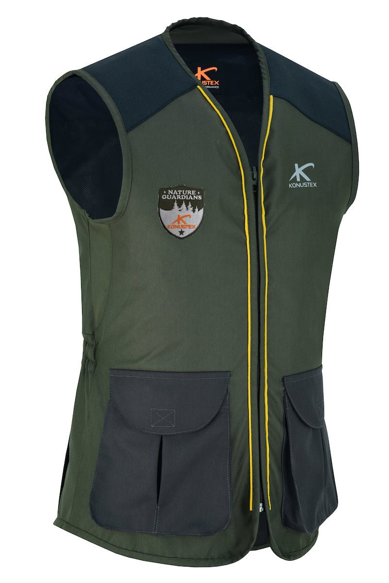 Gilet da caccia KONUSTEX NOTABLE donna verde #386 - OnTheRoad.shop - KONUSTEX