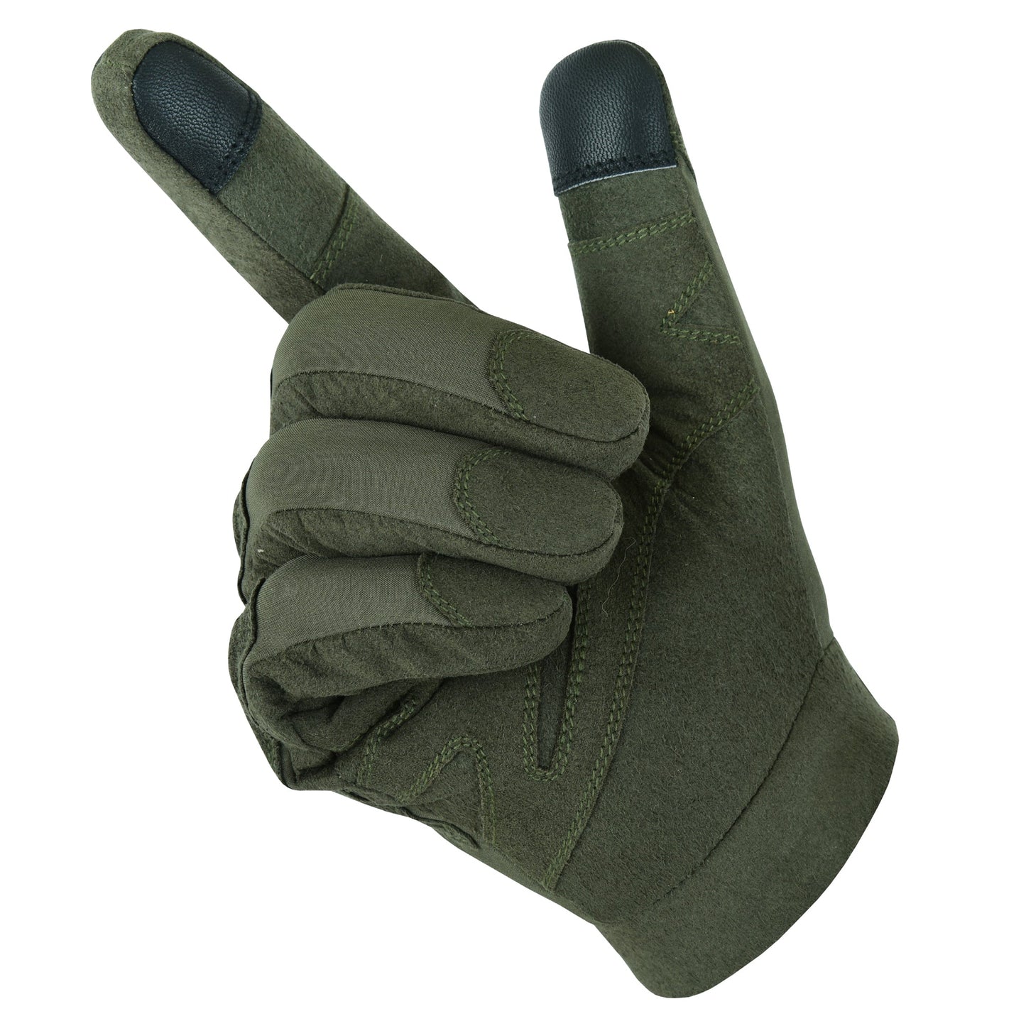 Guanti da caccia KONUSTEX GLADIO verde tattici touch screen - OnTheRoad.shop - KONUSTEX