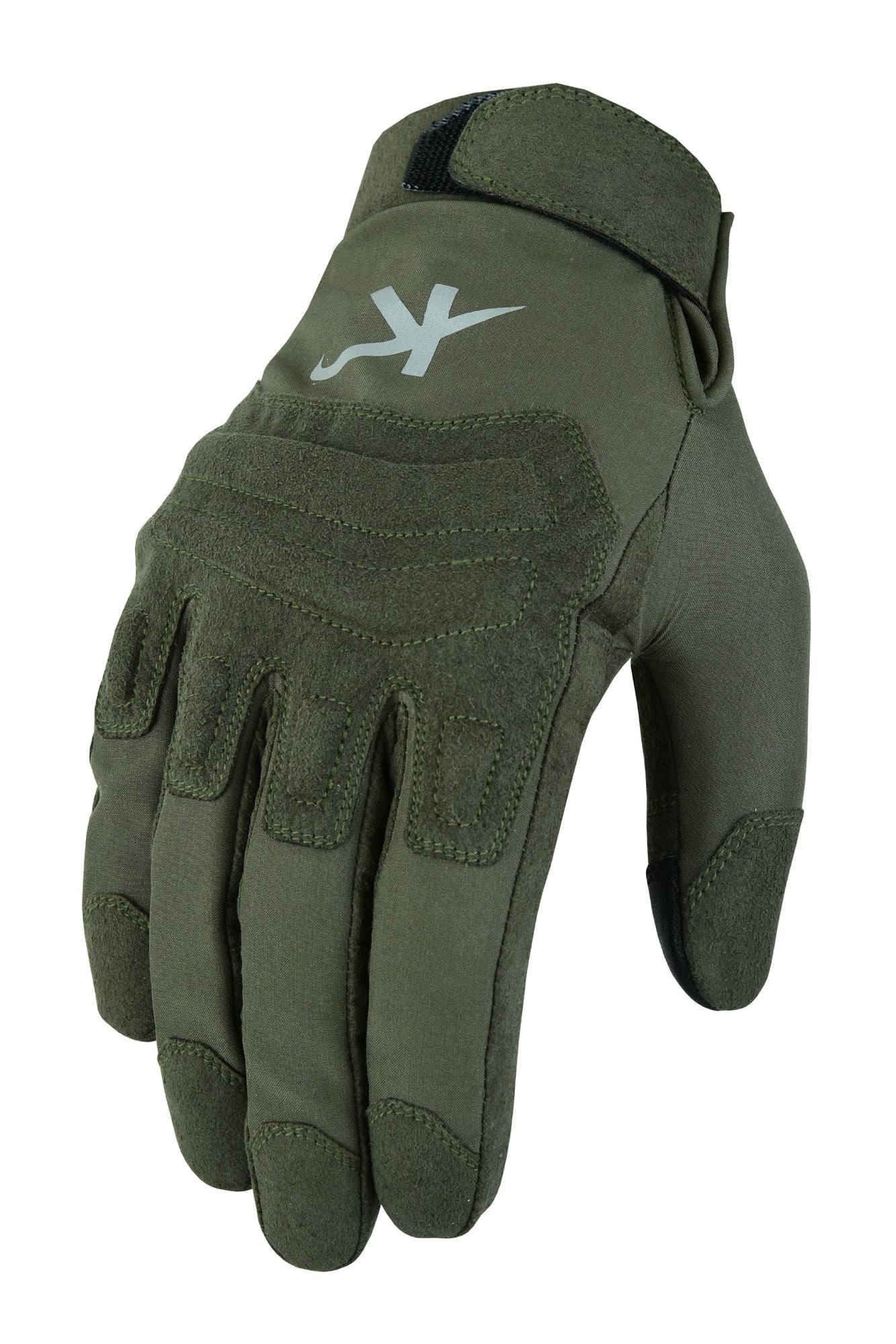 Guanti da caccia KONUSTEX GLADIO verde tattici touch screen - OnTheRoad.shop - KONUSTEX