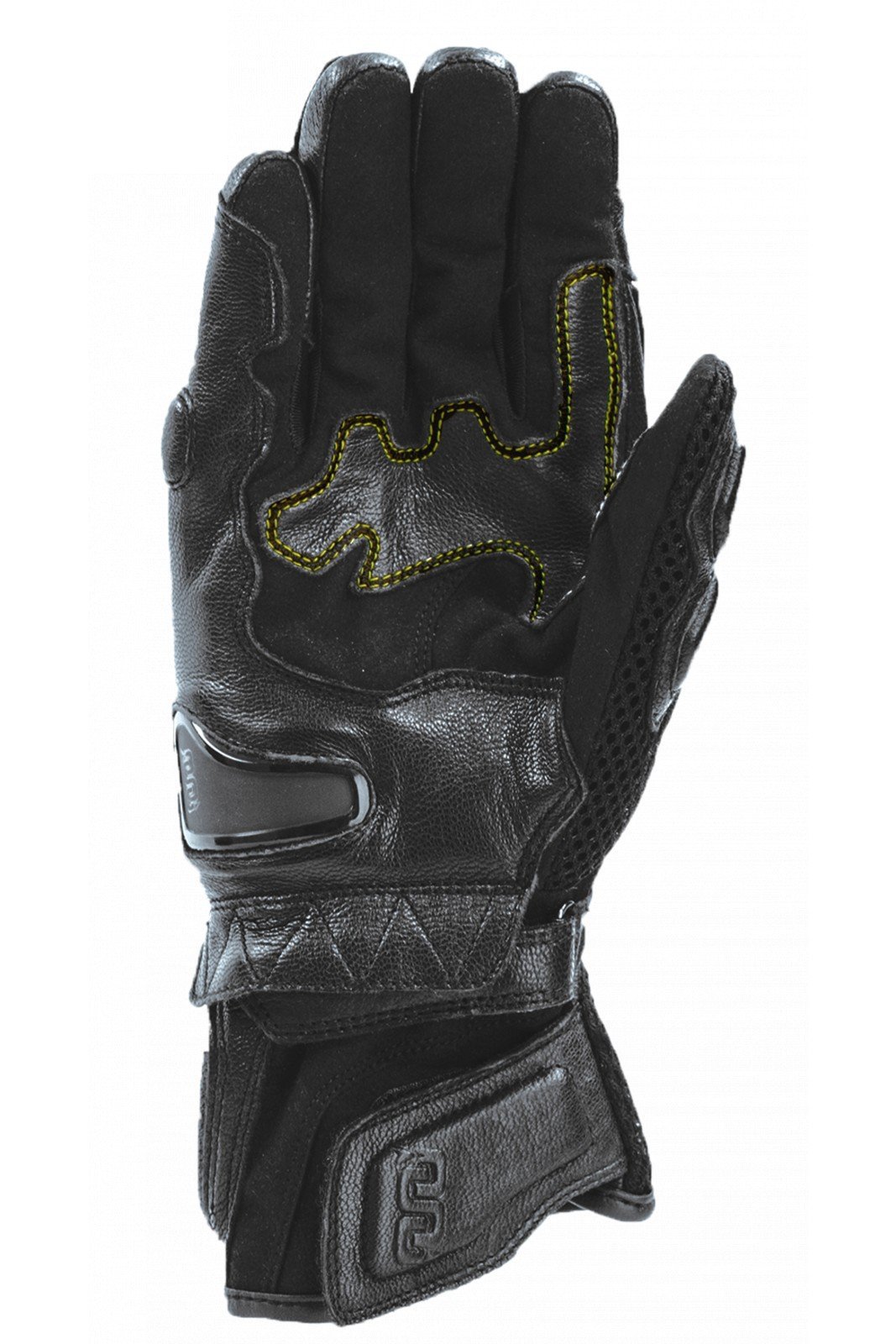Guanti estivi OJ HIT in rete e pelle con protezioni, nero - OnTheRoad.shop - OJ