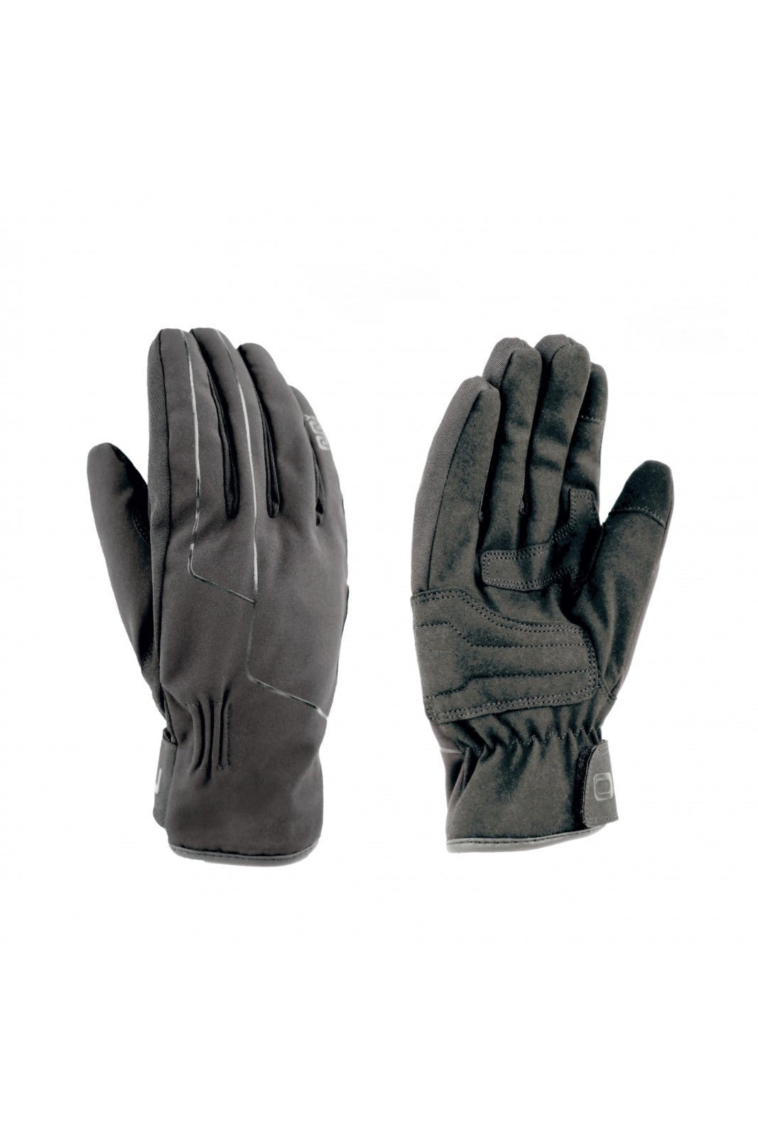 Guanti invernali OJ MAZE in tessuto con membrana, nero - OnTheRoad.shop - OJ