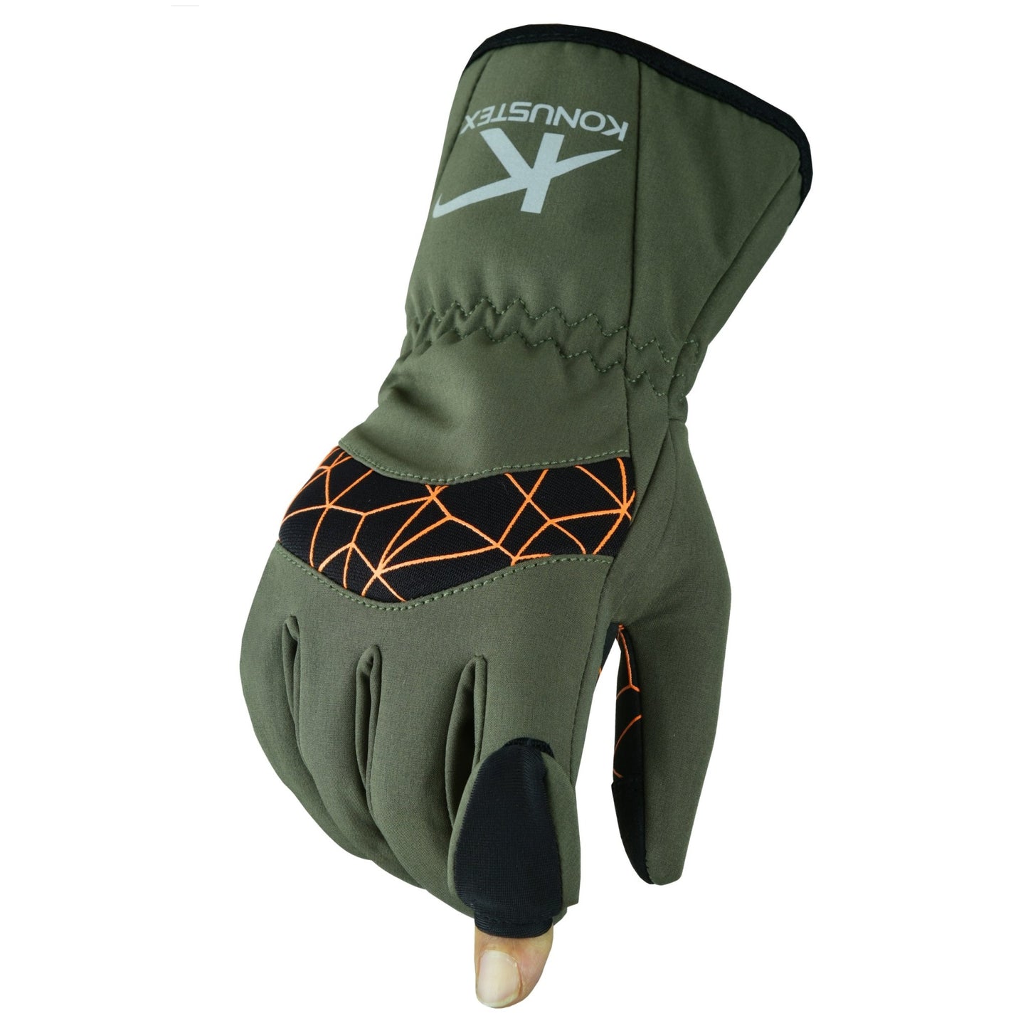 KONUSTEX FRONDIS guanti da caccia verde - OnTheRoad.shop - KONUSTEX