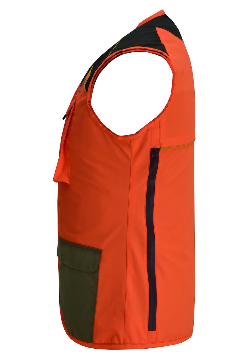 KONUSTEX GAMETOP LADY Gilet da caccia da donna arancione resistente all’acqua, battuta al cinghiale OnTheRoad.shop KONUSTEX