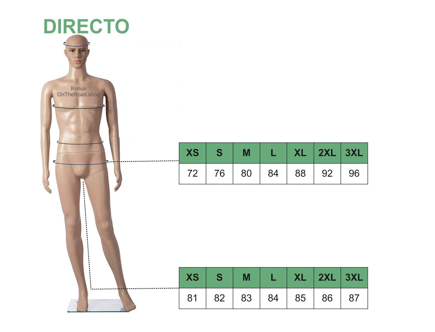 Pantalone estivo da caccia KONUSTEX DIRECTO GREEN verde #279 - OnTheRoad.shop - KONUSTEX