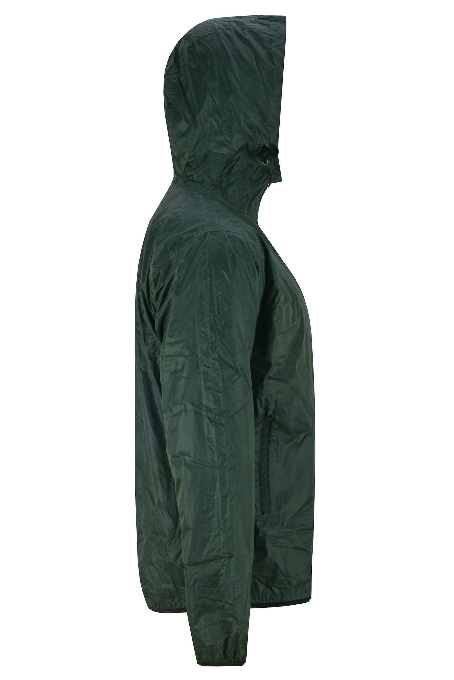 Lightweight green KONUSTEX AMODO hunting jacket, waterproof and rainproof 