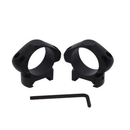 KONUS STEEL 30 mm -LOW Set di Anelli di Montaggio per Ottiche in Acciaio di Alta Qualità