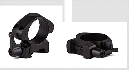 KONUS STEEL-QR 30 mm -MEDIUM Set di Anelli di Montaggio per Ottiche in Acciaio di Alta Qualità