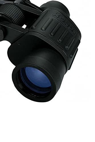KONUS KONUSVUE 8x40 Binocolo Classico con Zoom 8x40 Gommato Nero, Messa a Fuoco Centrale