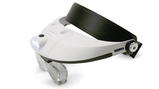 KONUS VUEMAX-2 Visiera Frontale Munita di Luce LED Estraibile e 5 Lenti Intercambiabili