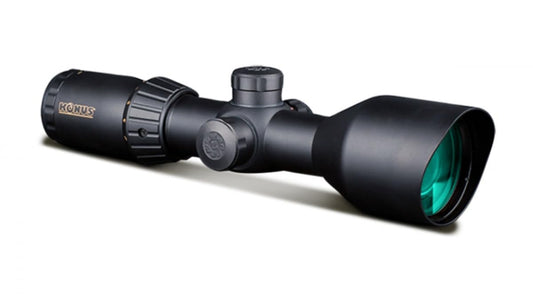 KONUS KONUSPRO T30 3-12X44 Ottica Militare, Tattico e Caccia Varmint, Reticolo Ballistico che Permette di Tirare Fino a 550 metri, Zoom 3-12X44