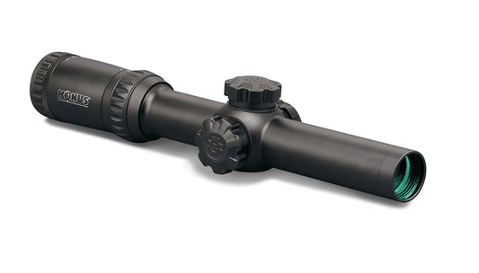 KONUS KONUSPRO M-30 1-4x24 Ottica per Carabine da Caccia, Regolabile a Mano, Zoom 1-4x24, Puntatore Circolare Illuminato