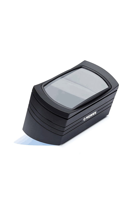 KONUS Reading Lente da Lettura con 4 Luci LED, Zoom 2.5X, Nero, Standard