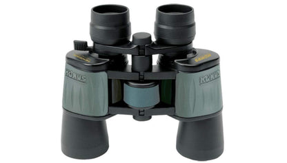 KONUS NEWZOOM 24x50 Binocolo da Caccia, Trekking e Birdwatching, gommato verde, Zoom Variabile 8-24x50
