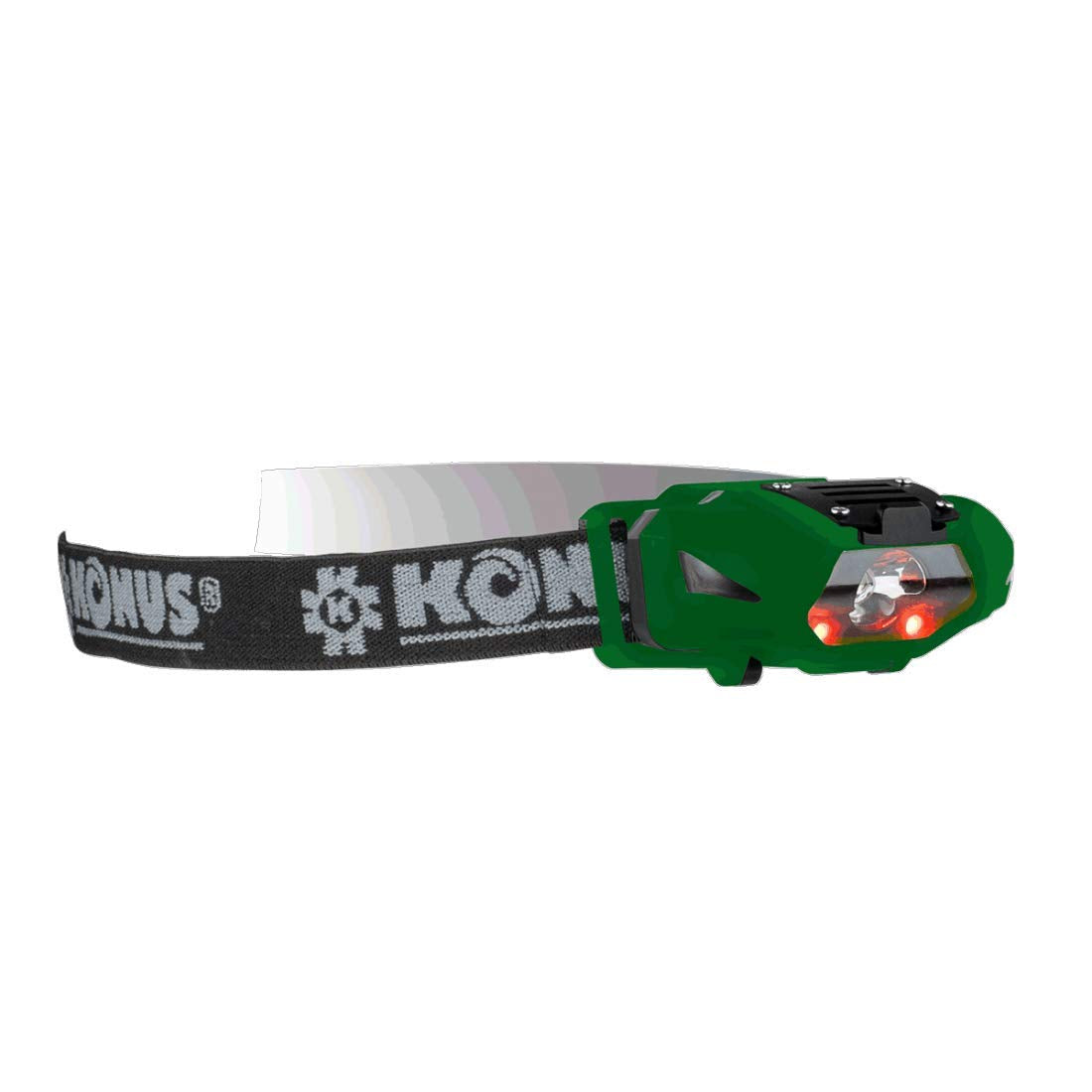 KONUS KONUSFLASH-5 Torcia Ricaricabile Frontale con Fascia Eastica per la Testa, 60 lm