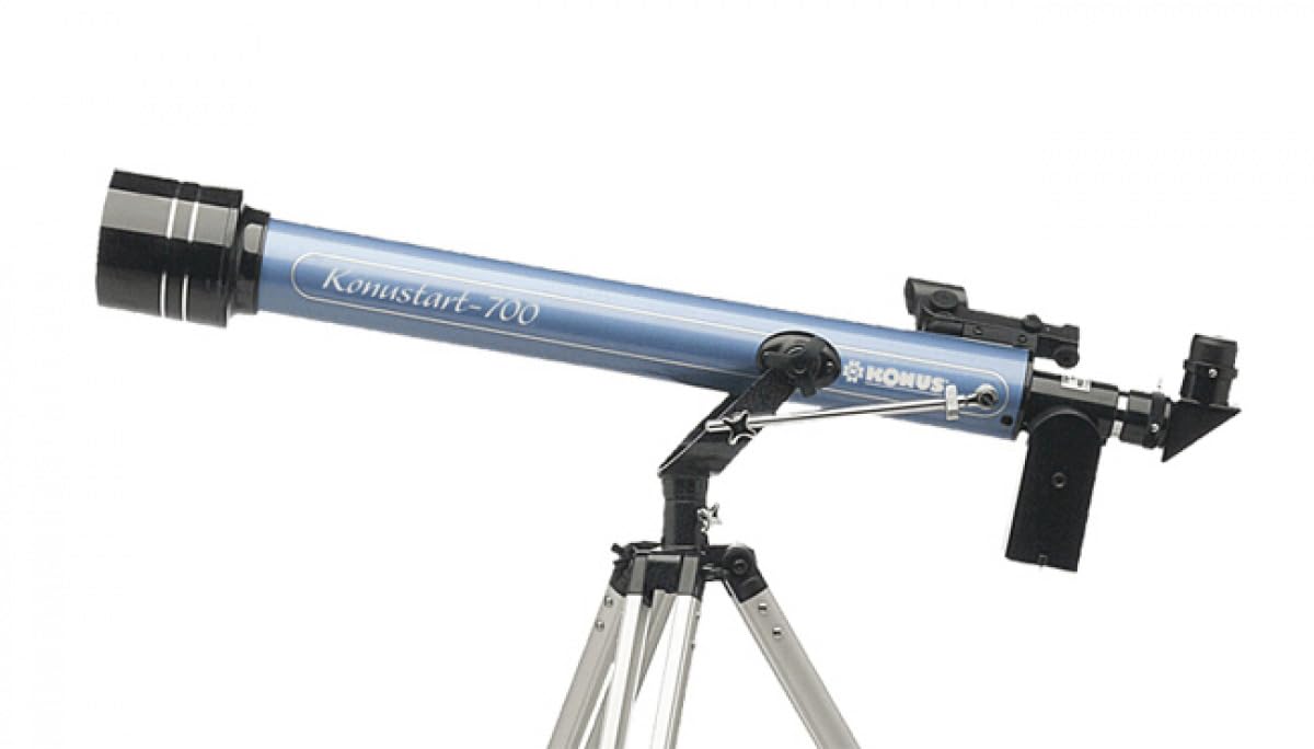 Konus KONUSTART-700 B, Telescopio Astronomico Rifrattore Unisex Adulto, Multicolore, Diametro 60mm/Lunghezza Focale 700mm f/11.6
