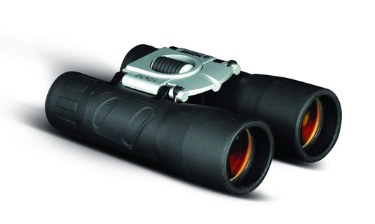 KONUS BASIC 12x32 Binocolo Tascabile con Finitura in Gomma, Zoom 12x32