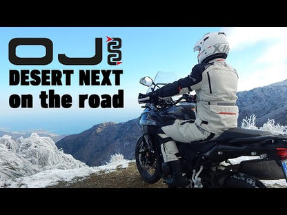 OJ Giacca moto uomo DESERT NEXT J MAN ice/black