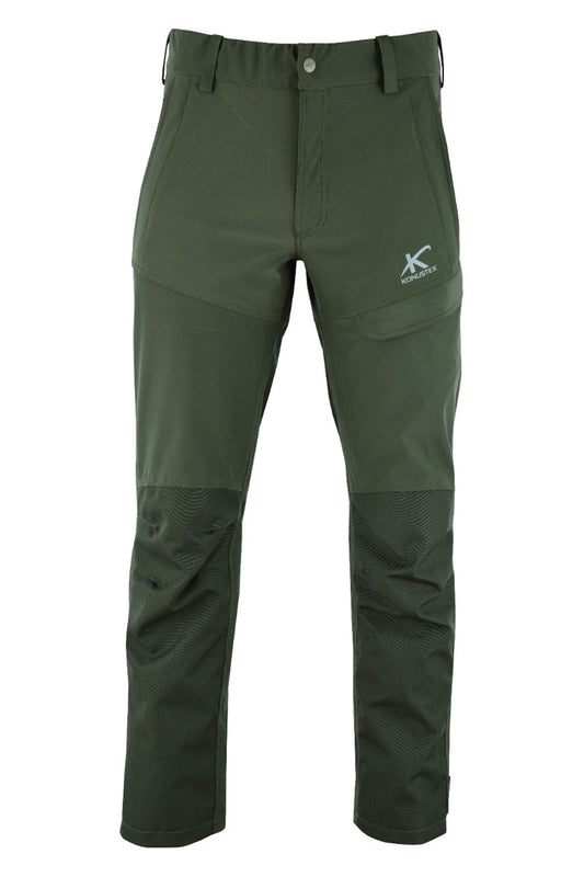 KONUSTEX - Pantalone da caccia KONUSTEX GAMEXEL impermeabile verde - Caccia Outdoor Ciclismo Fitness, Pantaloni - OnTheRoad.shop