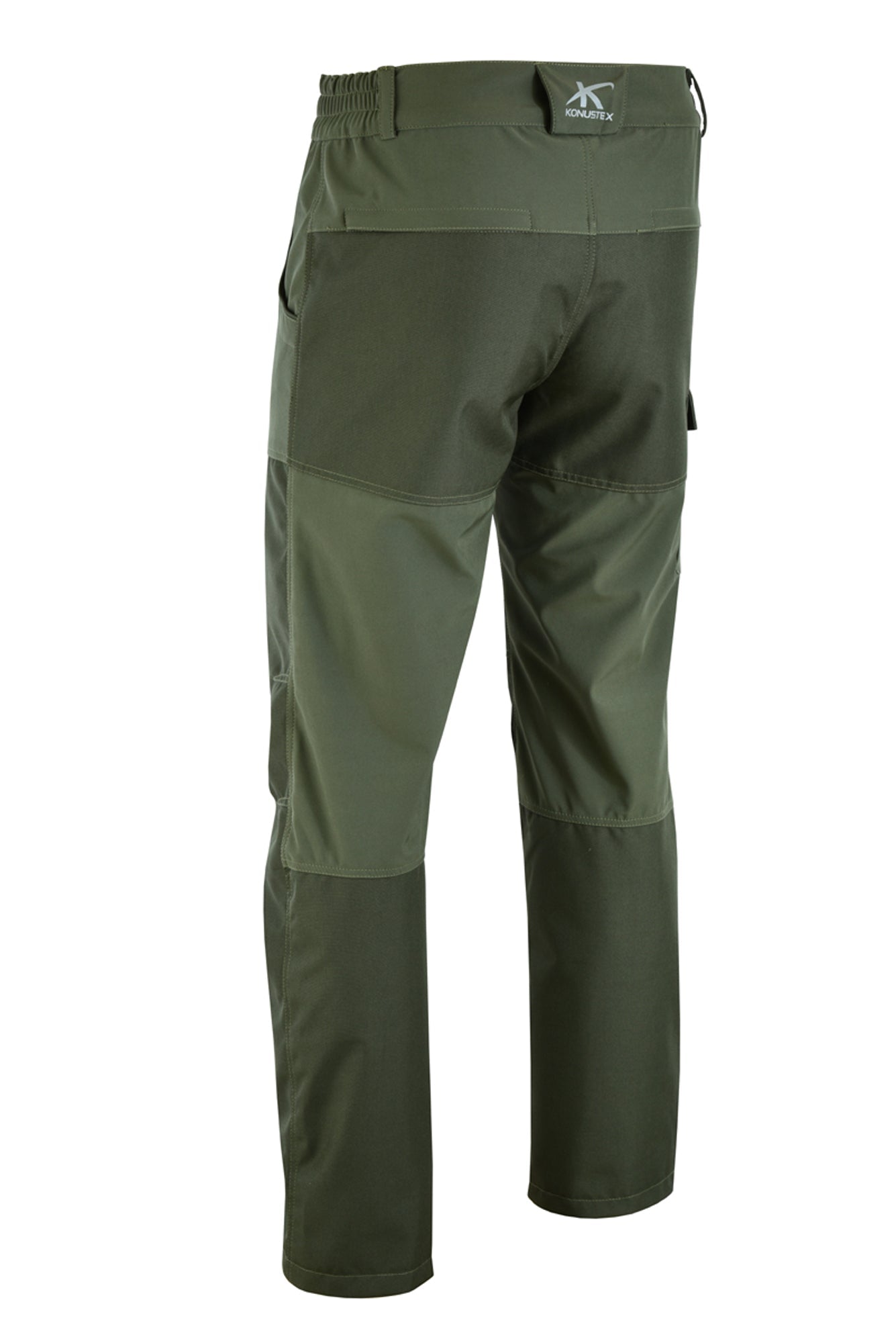 KONUSTEX - Pantalone da caccia KONUSTEX TENACE impermeabile verde - Caccia Outdoor Ciclismo Fitness, Pantaloni - OnTheRoad.shop