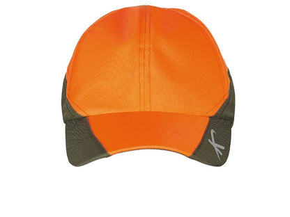 Cappello da caccia KONUSTEX HIVI CAP anti pioggia arancione alta visibilità - OnTheRoad.shop - KONUSTEX