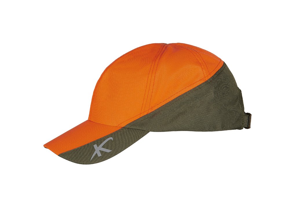 Cappello da caccia KONUSTEX HIVI CAP anti pioggia arancione alta visibilità - OnTheRoad.shop - KONUSTEX