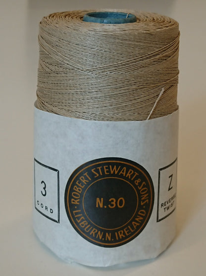 Filo Lino irlandese grezzo 250 gr N30 colore corda - OnTheRoad.shop - MEC