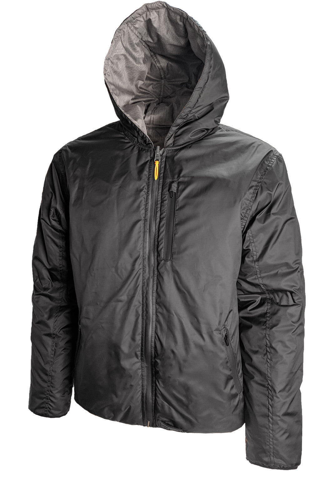 Giacca antipioggia moto OJ Reverse nera reversibile waterproof con cappuccio - OnTheRoad.shop - OJ