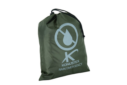 Giacca da caccia KONUSTEX LAXO PONCHO verde leggero impermeabile anti vento - OnTheRoad.shop - KONUSTEX