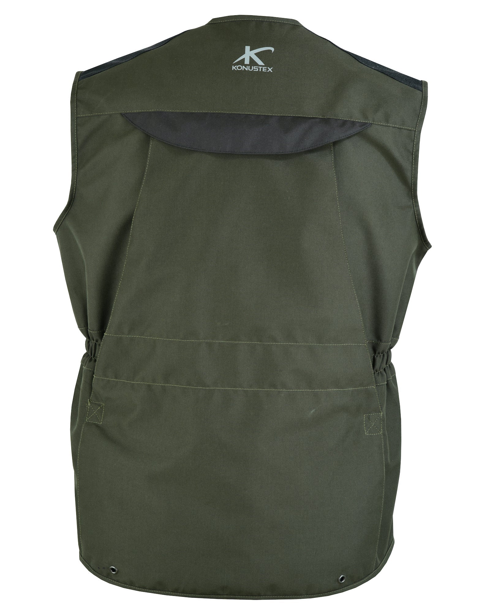 Gilet da caccia KONUSTEX NOTABLE verde #367 - OnTheRoad.shop - KONUSTEX