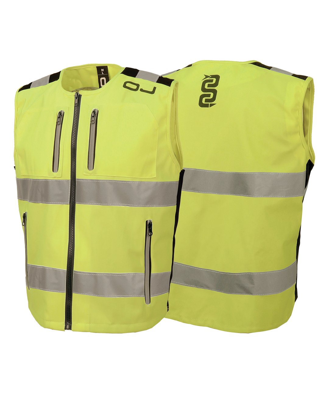Gilet Alta Visibilità FLASH Certificato EN 1150 - Taglia 5XL/6XL Per Lavori E Sicurezza - Foto 2