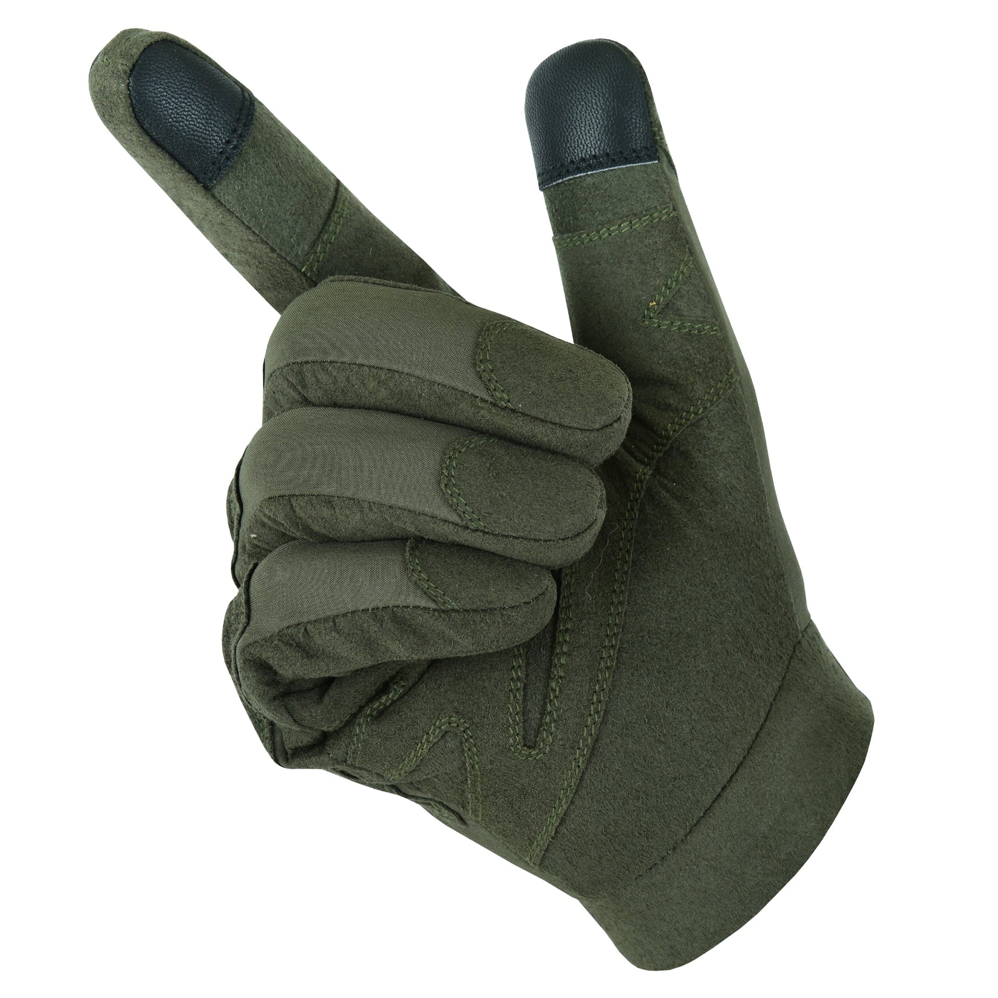 Guanti da caccia KONUSTEX GLADIO verde tattici touch screen - OnTheRoad.shop - KONUSTEX
