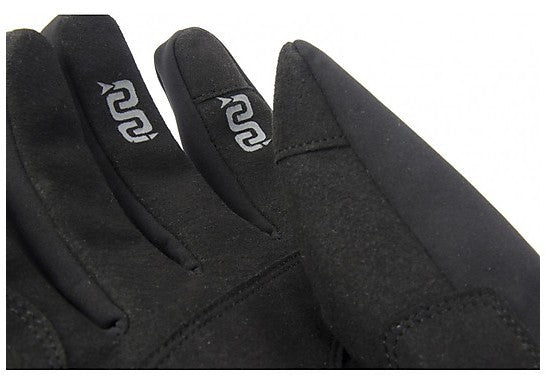 Guanti invernali OJ WIRE in tessuto con membrana, nero - OnTheRoad.shop - OJ