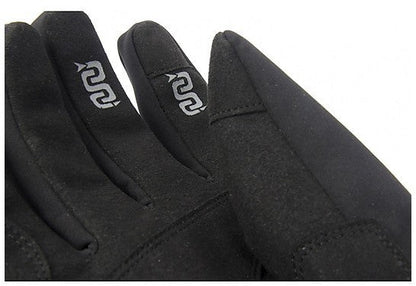 Guanti invernali OJ WIRE in tessuto con membrana, nero - OnTheRoad.shop - OJ