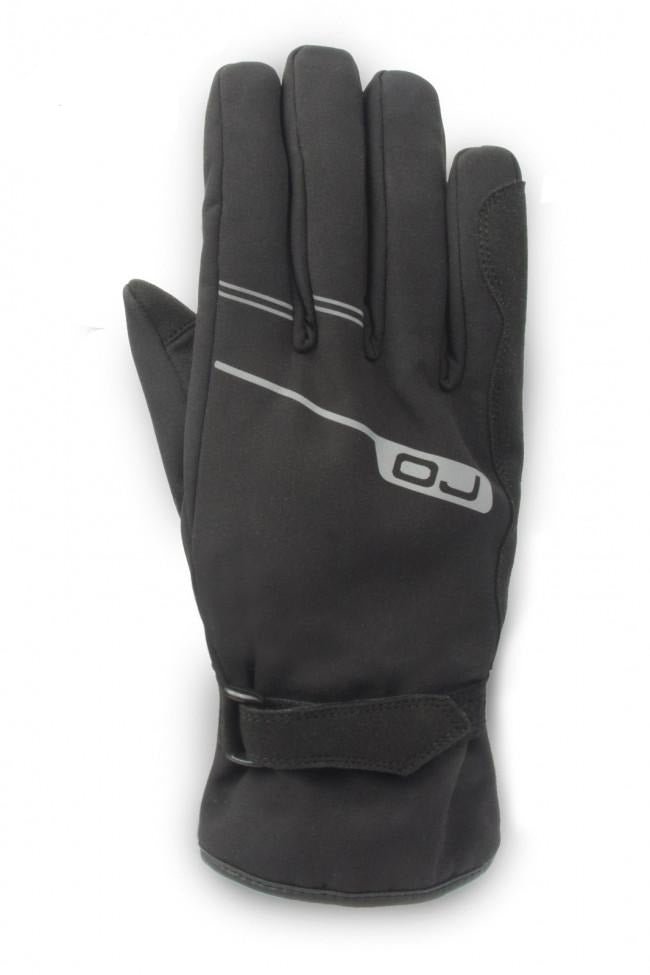 Guanti invernali OJ WIRE in tessuto con membrana, nero - OnTheRoad.shop - OJ