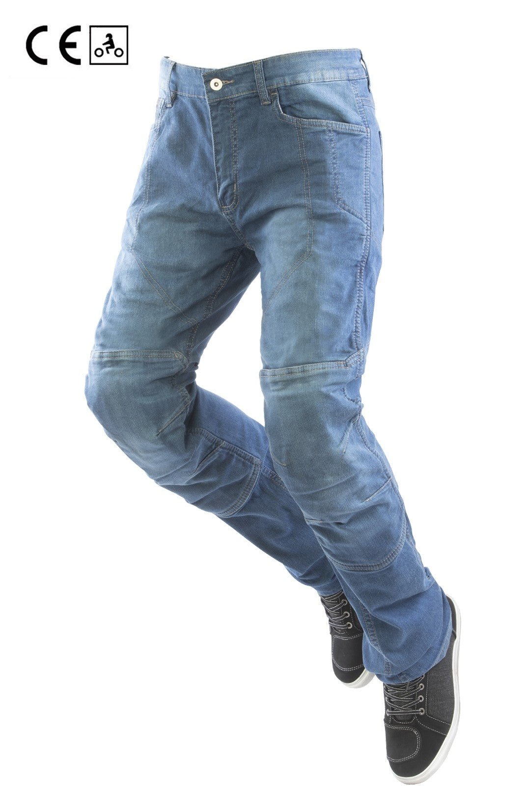 Jeans moto OJ DEFENDER MAN uomo elasticizzato con aramide, protezioni rimovibili - OnTheRoad.shop - OJ