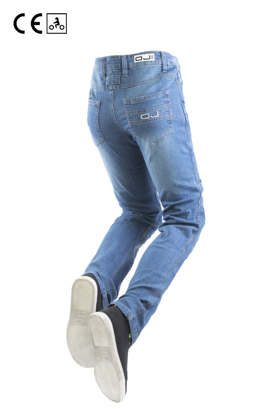 Jeans moto OJ RELOAD LADY 4 stagioni elasticizzato con protezioni - OnTheRoad.shop - OJ