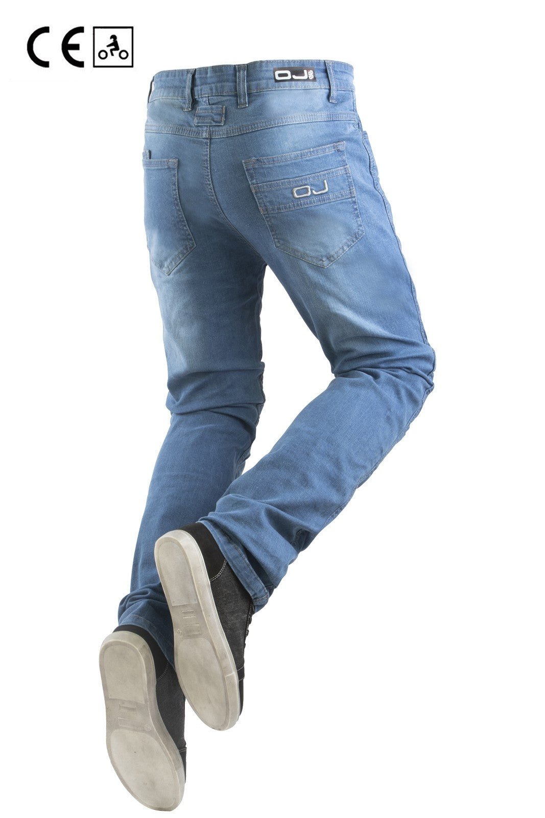 Jeans moto OJ RELOAD MAN 4stagioni elasticizzato con protezioni - OnTheRoad.shop - OJ