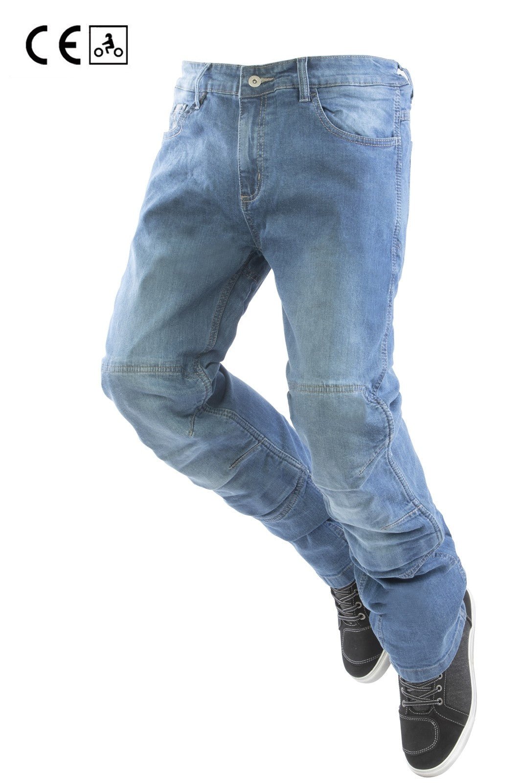 Jeans moto OJ STORM uomo elasticizzato, impermeabile, aramidica e protezioni - OnTheRoad.shop - OJ