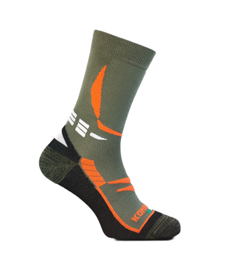 KONUSTEX Calze estiva corta bianca ERGOVUE 6 paia #176 - OnTheRoad.shop - KONUSTEX
