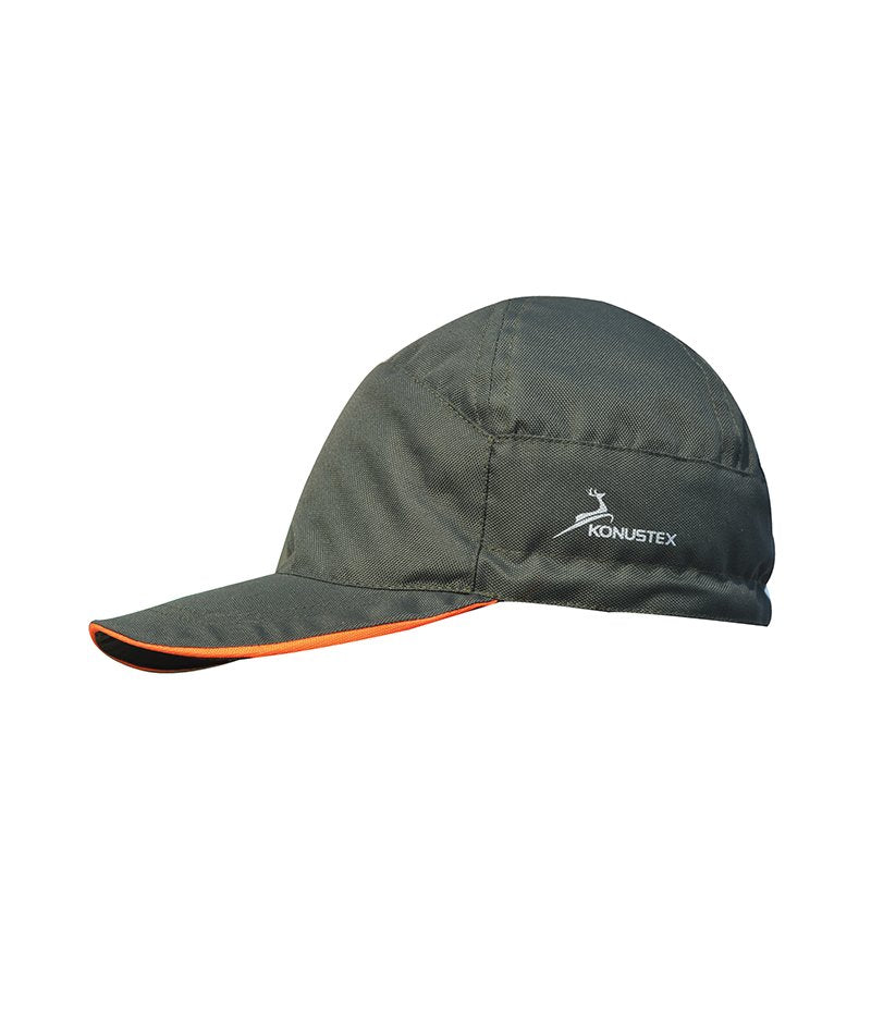 KONUSTEX SEGNO Cappello impermeabile antipioggia verde - OnTheRoad.shop - KONUSTEX