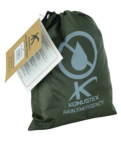 Pantalone caccia KONUSTEX AMODO verde impermeabile antipioggia copripantalone - OnTheRoad.shop - KONUSTEX