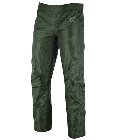Pantalone caccia KONUSTEX AMODO verde impermeabile antipioggia copripantalone - OnTheRoad.shop - KONUSTEX