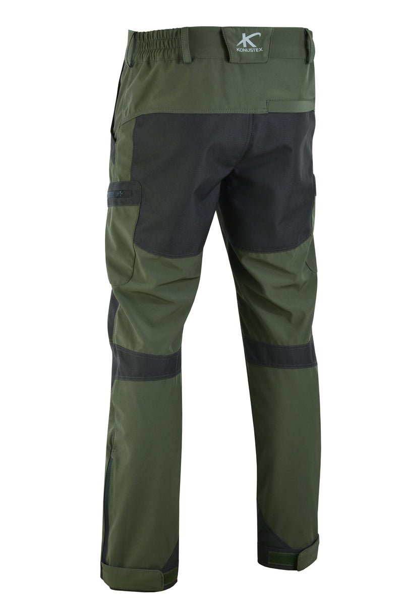 Pantalone da caccia KONUSTEX GRINTO 2.0 impermeabile verde - OnTheRoad.shop - KONUSTEX